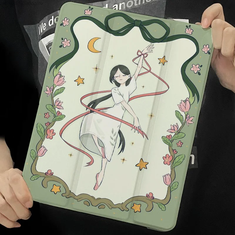 Cute Dance Girls Fairy Print Tablet Computer Case Ipad Mini6 Tri Fold Silicone Air 5 4 Cover Transparent Flip Ipad 10.2 Pro 11
Cute Dance Girls Fairy Print Tablet Computer Case Ipad Mini6 Tri Fold Silicone Air 5 4 Cover Transparent Flip Ipad 10.2 Pro 11