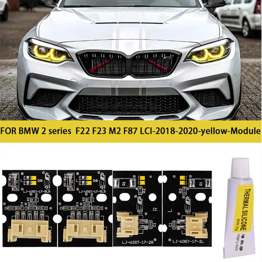 Дневные ходовые огни для BMW M2 F87 LCI M2C 2 series Lemon CSL Yellow DRL, разноцветные строительные платы F22 F23, Canbus 12 в 2014-2021
Дневные ходовые огни для BMW M2 F87 LCI M2C 2 series Lemon CSL Yellow DRL, разноцветные строительные платы F22 F23, Canbus 12 в 2014-2021