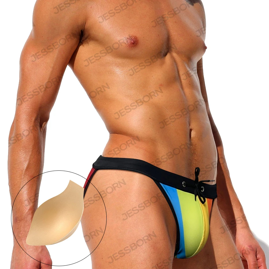 Mens High Fork Swim Briefs Sexy Bikini Mini Low Waist Swimwear Gay Rainbow Swiming Trunks Male Bathing Suit Tanga Underwear
Mens High Fork Swim Briefs Sexy Bikini Mini Low Waist Swimwear Gay Rainbow Swiming Trunks Male Bathing Suit Tanga Underwear
