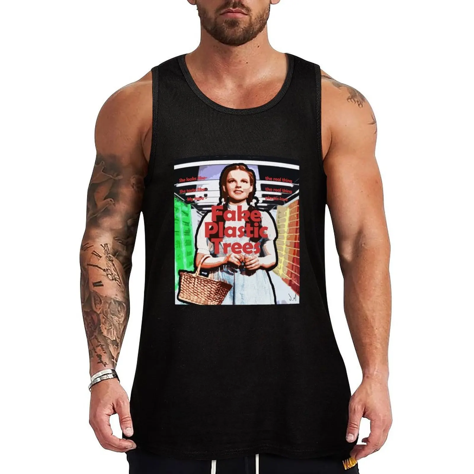 Fake Plastic Trees Tank Top Athletic Muscle Tank Top Workout Sleeveless Training
Fake Plastic Trees Tank Top Athletic Muscle Tank Top Workout Sleeveless Training