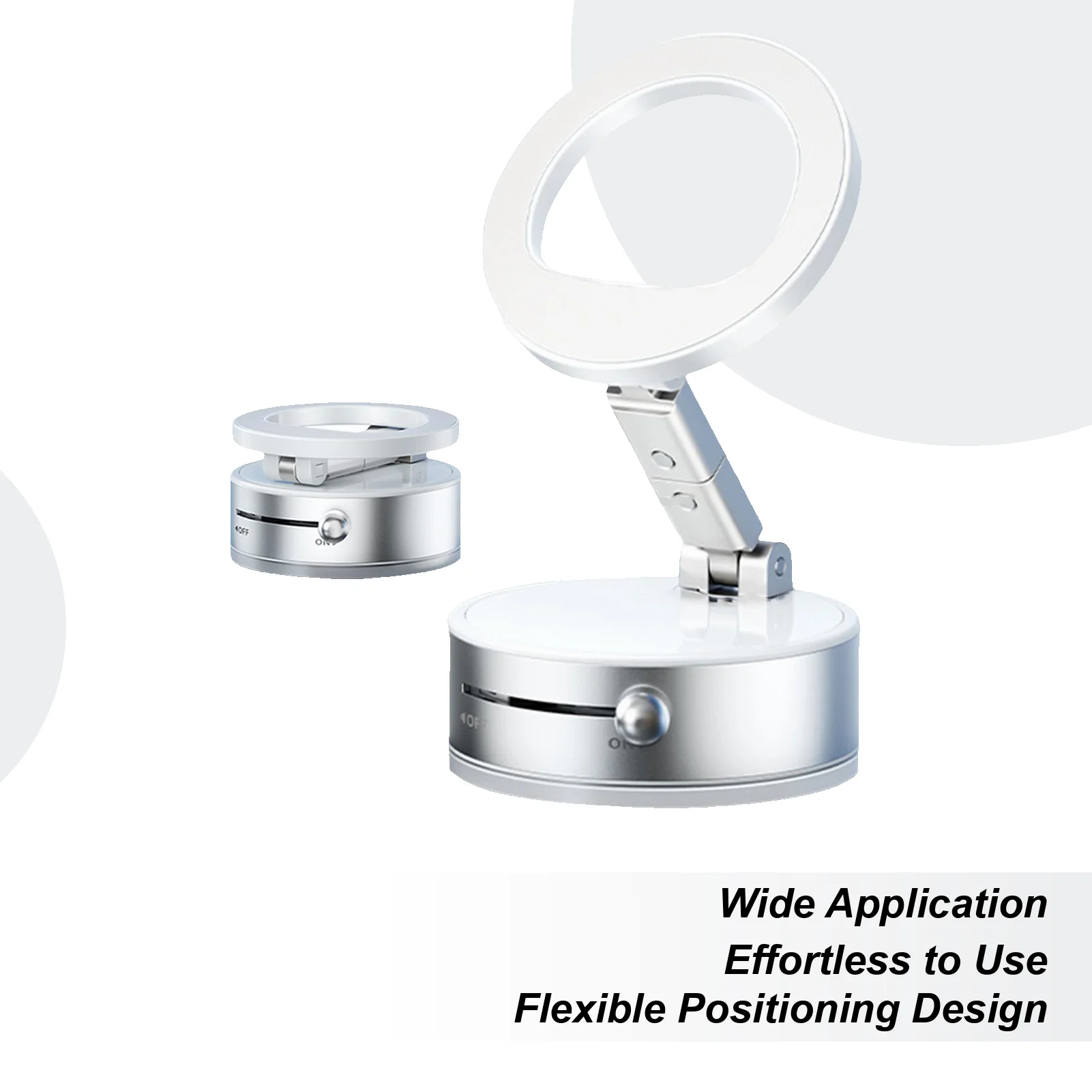 Magnetic Car Mount Vacuum Magnetic Phone Holder Foldable Multi-functional Rotating Stand Aluminum Alloy Cellphone Bracket For
Magnetic Car Mount Vacuum Magnetic Phone Holder Foldable Multi-functional Rotating Stand Aluminum Alloy Cellphone Bracket For