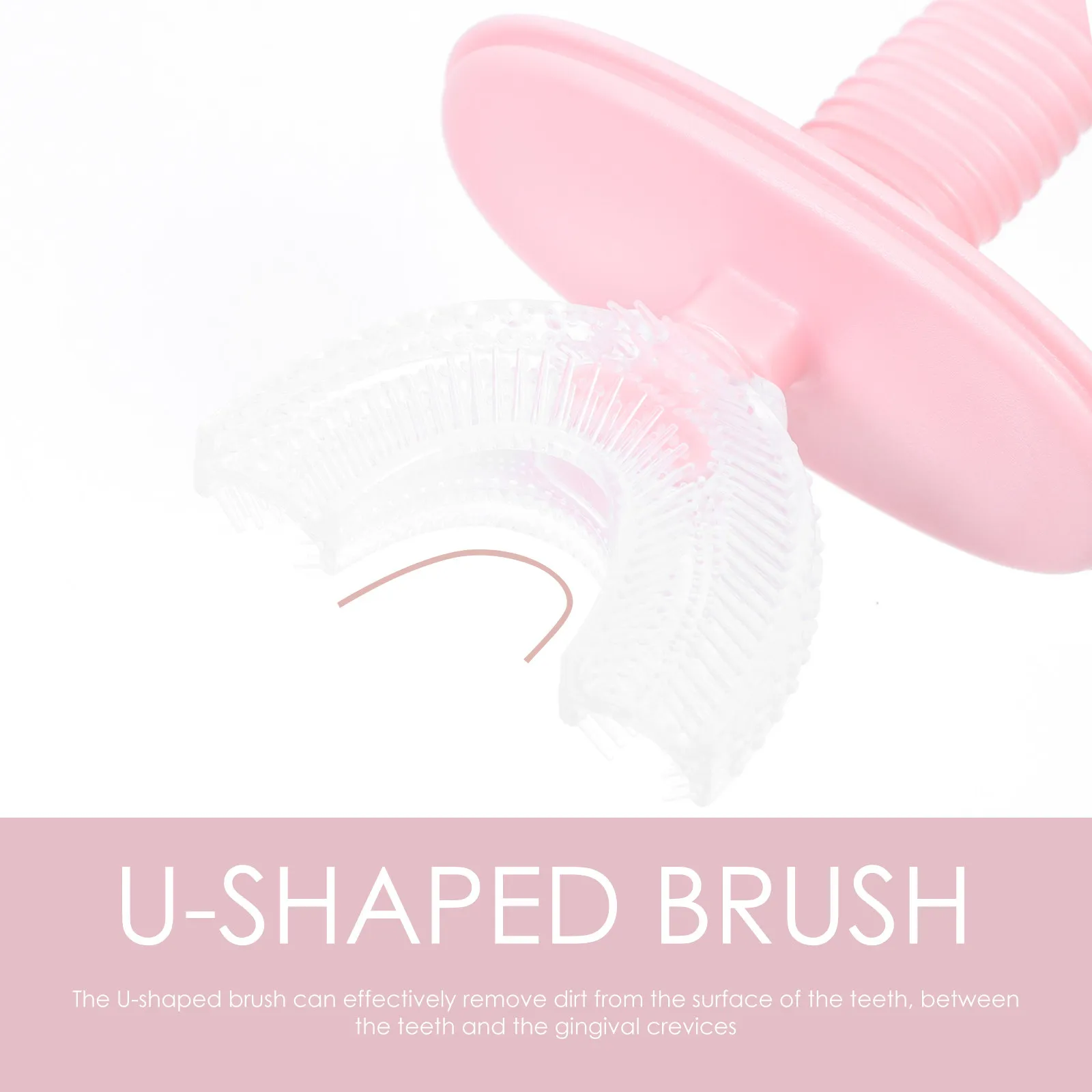 2Pcs Kids U-Shaped Toothbrush Set High-Grade Silicone Manual Oral Cleaning Brush for Toddlers Teeth Cleaning Tool Baby Training
2Pcs Kids U-Shaped Toothbrush Set High-Grade Silicone Manual Oral Cleaning Brush for Toddlers Teeth Cleaning Tool Baby Training