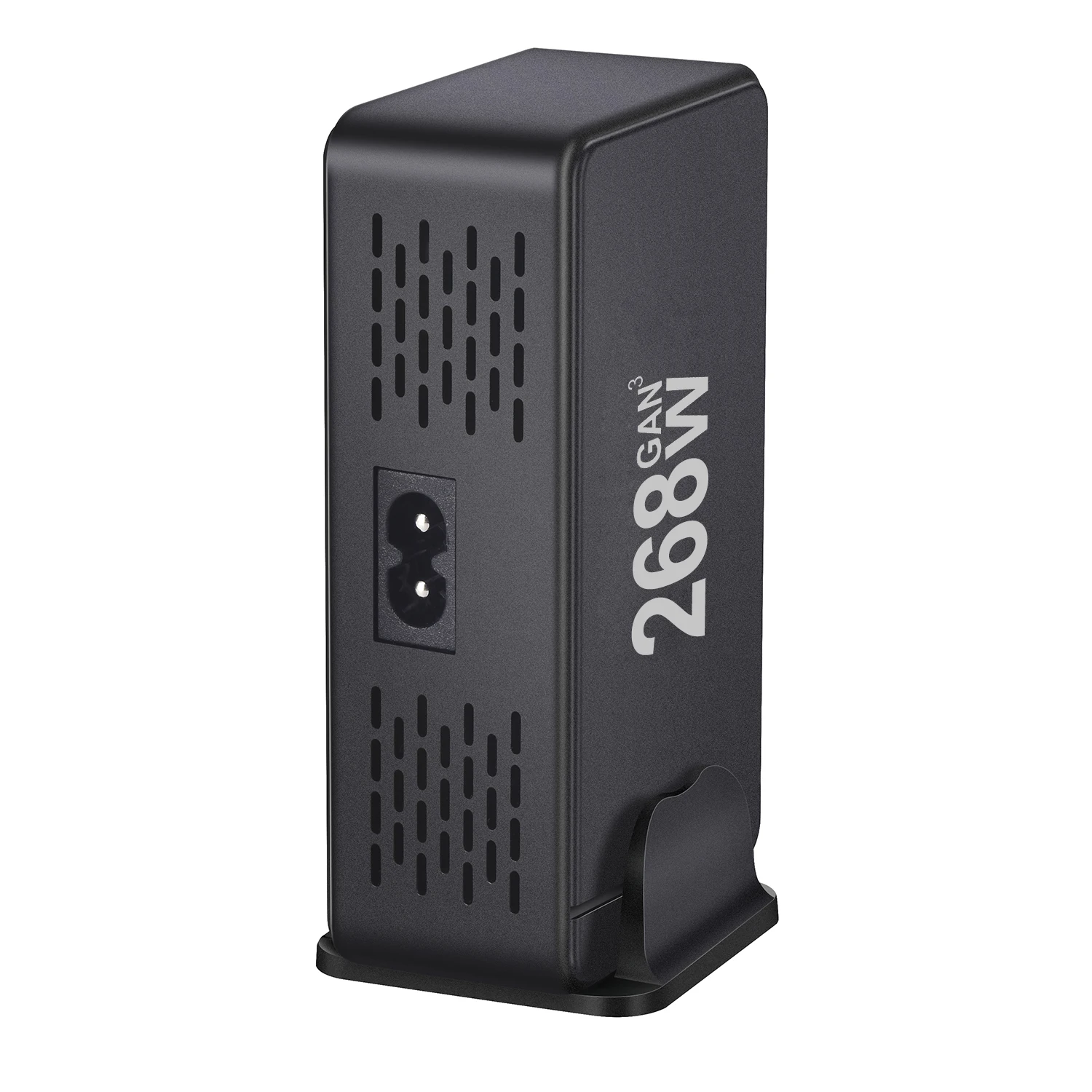 268W GaN Desktop Charger with 8 USB-C Ports PD 3.0 Fast Charging Compact Portable Design for Phone
268W GaN Desktop Charger with 8 USB-C Ports PD 3.0 Fast Charging Compact Portable Design for Phone