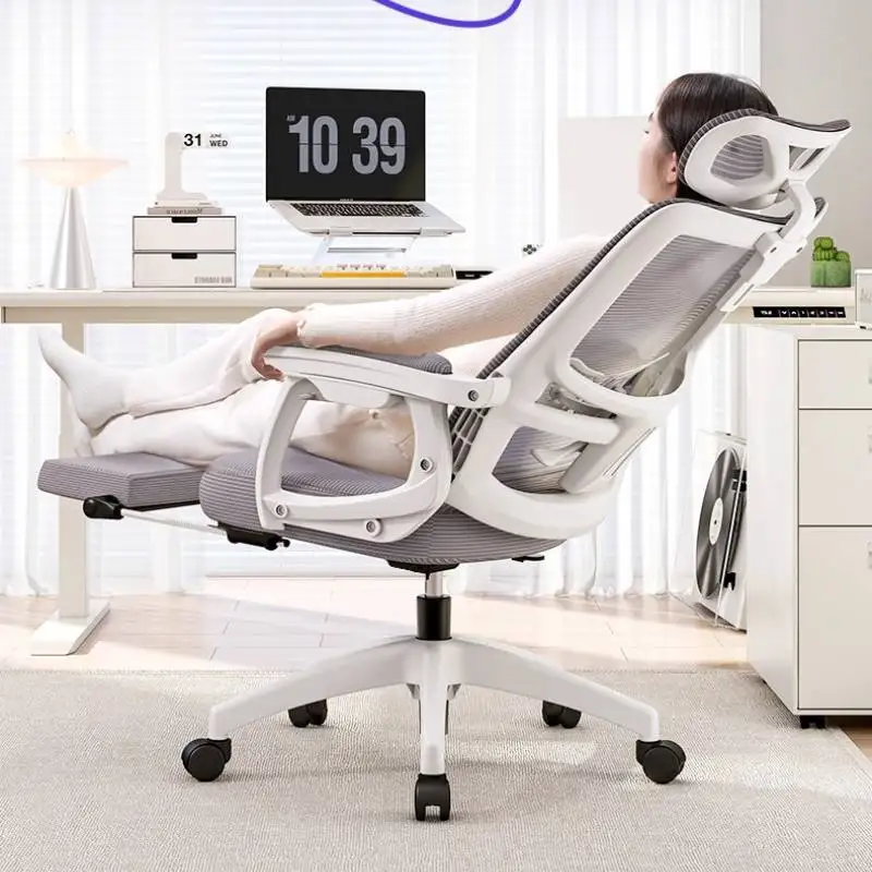 Gray Comfortable Office Chairs Luxury Nordic Gaming Mesh Office Chairs Designer Relaxing Cadeira De Escritorio Furniture
Gray Comfortable Office Chairs Luxury Nordic Gaming Mesh Office Chairs Designer Relaxing Cadeira De Escritorio Furniture