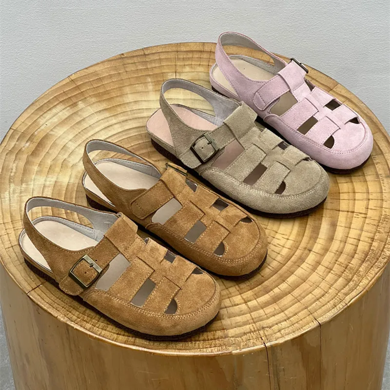 Retro And Nostalgic Style Flat Bottomed Summer Women's Shoes All Made Of Genuine Leather Sandals Rural Elderly Shoes Healthy
Retro And Nostalgic Style Flat Bottomed Summer Women's Shoes All Made Of Genuine Leather Sandals Rural Elderly Shoes Healthy