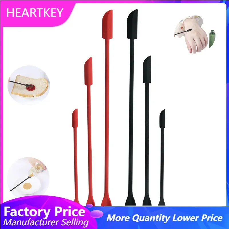 Silicone Mini Spatulas Set Jar Makeup Spatulas Heat Resistant Easily Scrape Jam Butter Spoon Jam Thin Jar Scraper Spatula
Silicone Mini Spatulas Set Jar Makeup Spatulas Heat Resistant Easily Scrape Jam Butter Spoon Jam Thin Jar Scraper Spatula