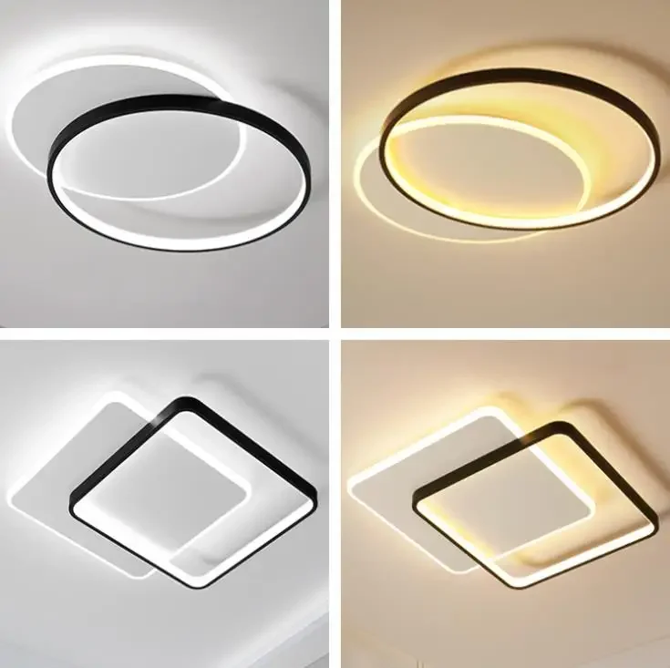 Creative ceiling lighting simple modern bedroom lamp household atmosphere warm square aluminum new lamps
Creative ceiling lighting simple modern bedroom lamp household atmosphere warm square aluminum new lamps