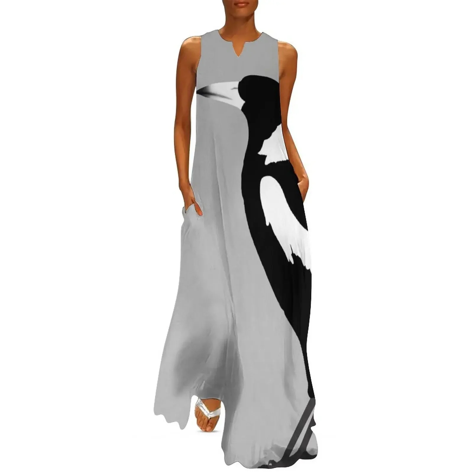 Magpie Long Dress summer dresses women 2025 dress korean style dresses for women 2025 Dress
Magpie Long Dress summer dresses women 2025 dress korean style dresses for women 2025 Dress