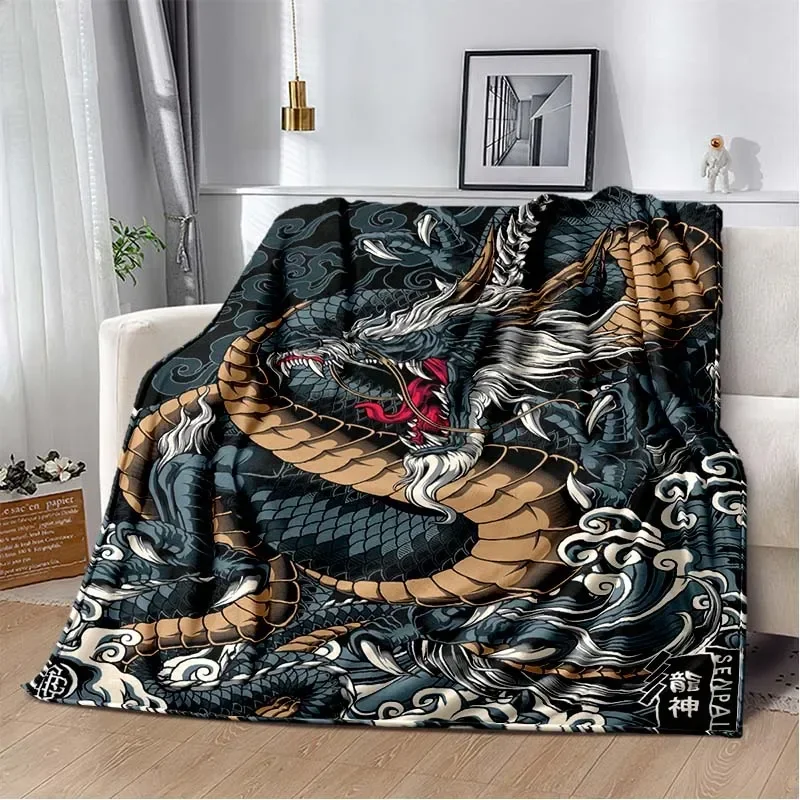 Dragon Pattern Blanket Flannel Blanket Super Soft Fleece Throw Blankets Lightweight Warm Blanket for Bedroom Couch Sofa
Dragon Pattern Blanket Flannel Blanket Super Soft Fleece Throw Blankets Lightweight Warm Blanket for Bedroom Couch Sofa