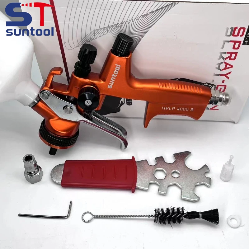 Suntool 4000B 5000B 5500B HVLP Spray Gun 1.3mm Stainless Steel Nozzle Professional Sprayer Paint Airbrush For Car Painting
Suntool 4000B 5000B 5500B HVLP Spray Gun 1.3mm Stainless Steel Nozzle Professional Sprayer Paint Airbrush For Car Painting