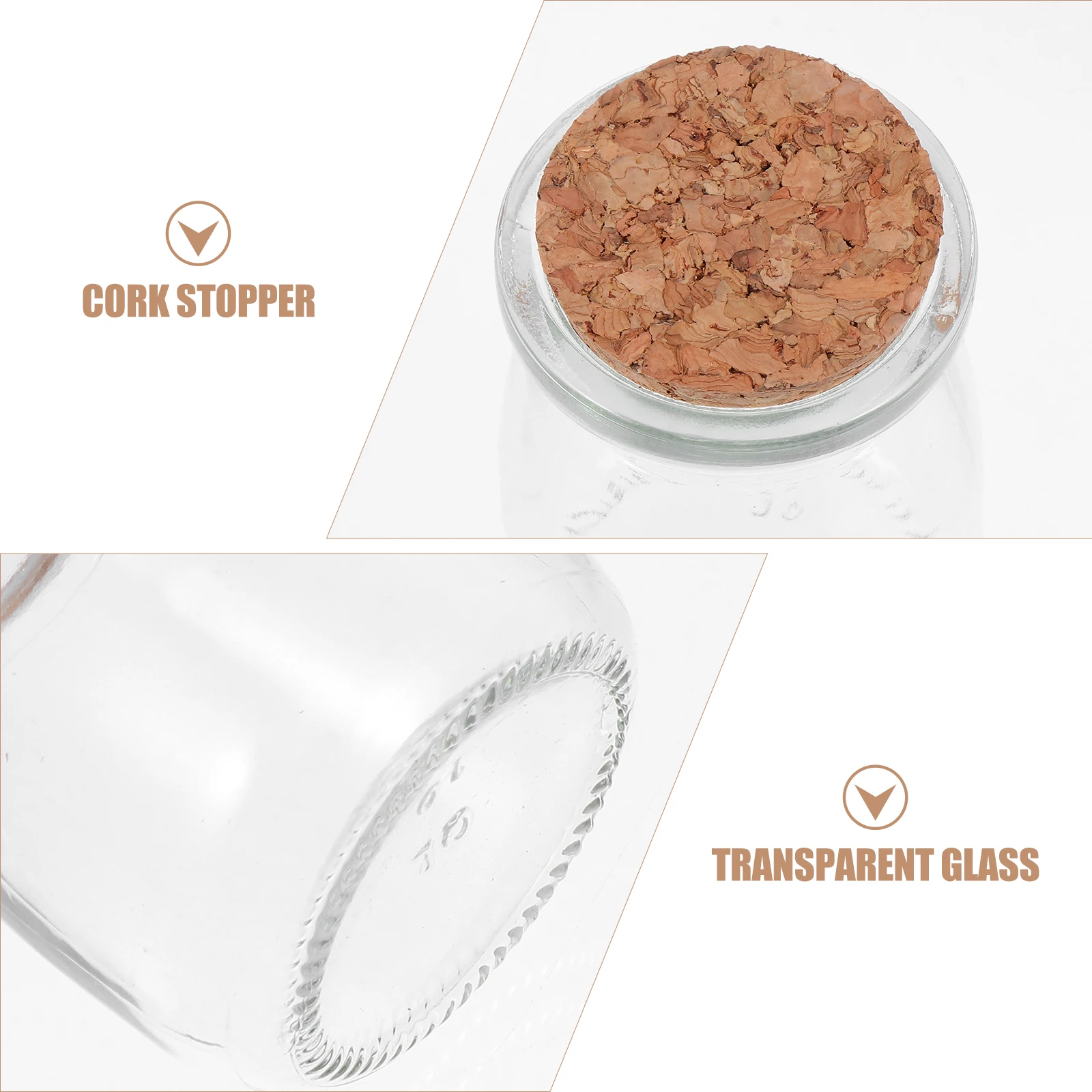 5Pcs Empty Glass Bottles Transparent Jars Pudding Shaped Wish Storage Jar Perfume Bottle Decorative Drift Bottle
5Pcs Empty Glass Bottles Transparent Jars Pudding Shaped Wish Storage Jar Perfume Bottle Decorative Drift Bottle