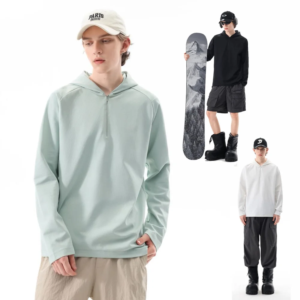 Весенне-осенняя спортивная быстросохнущая футболка с длинным рукавом для мужчин и женщин, уличная модная свободная повседневная футболка с капюшоном, топы
Весенне-осенняя спортивная быстросохнущая футболка с длинным рукавом для мужчин и женщин, уличная модная свободная повседневная футболка с капюшоном, топы