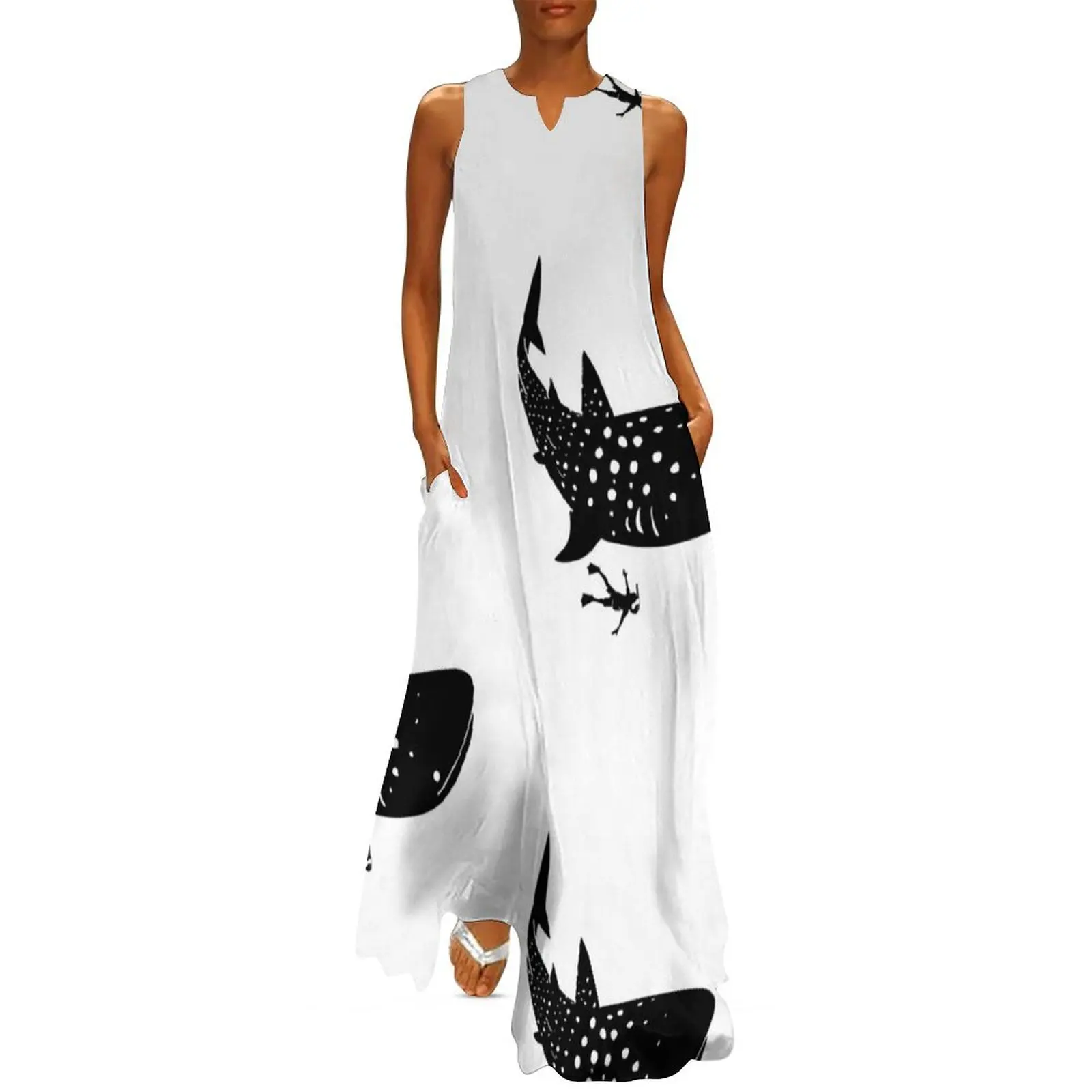 Whale Shark Diving graphic Snorkeling print Long Dress dresses for woman 2025 women dresses evening dresses women Dress
Whale Shark Diving graphic Snorkeling print Long Dress dresses for woman 2025 women dresses evening dresses women Dress
