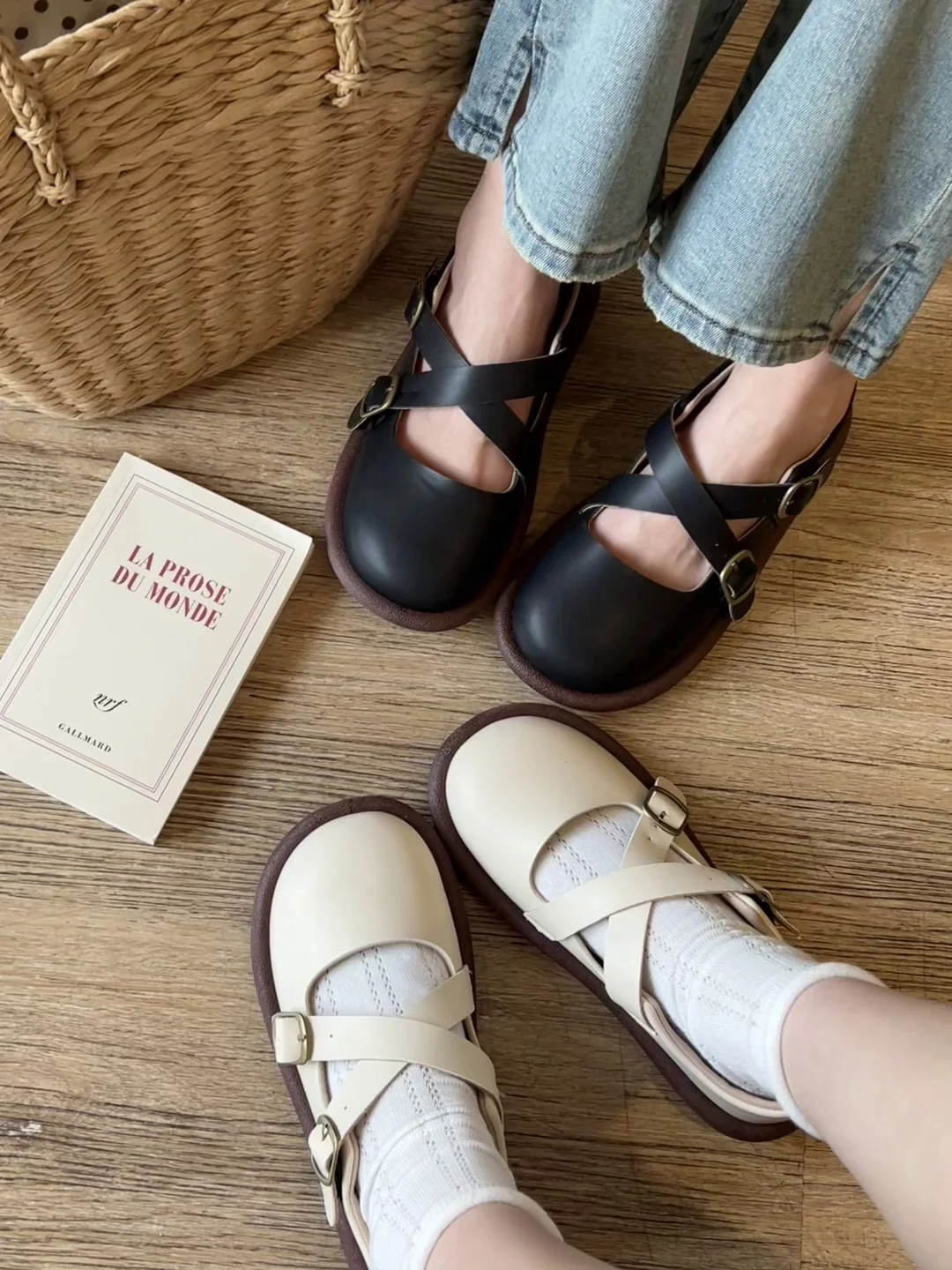 Летние туфли в британском стиле, женская обувь на низком каблуке, 2023, модные женские туфли с круглым носком в стиле преппи, новые модные туфли с перекрестными элементами, Мэри Янь 
Летние туфли в британском стиле, женская обувь на низком каблуке, 2023, модные женские туфли с круглым носком в стиле преппи, новые модные туфли с перекрестными элементами, Мэри Янь