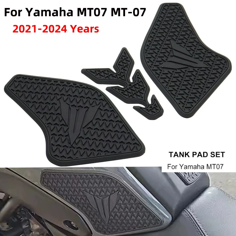 Мотоциклетные наколенники, защитные наклейки на топливный бак, противоскользящие защитные боковые резиновые наклейки для Yamaha MT07 MT-07 2021-2024
Мотоциклетные наколенники, защитные наклейки на топливный бак, противоскользящие защитные боковые резиновые наклейки для Yamaha MT07 MT-07 2021-2024