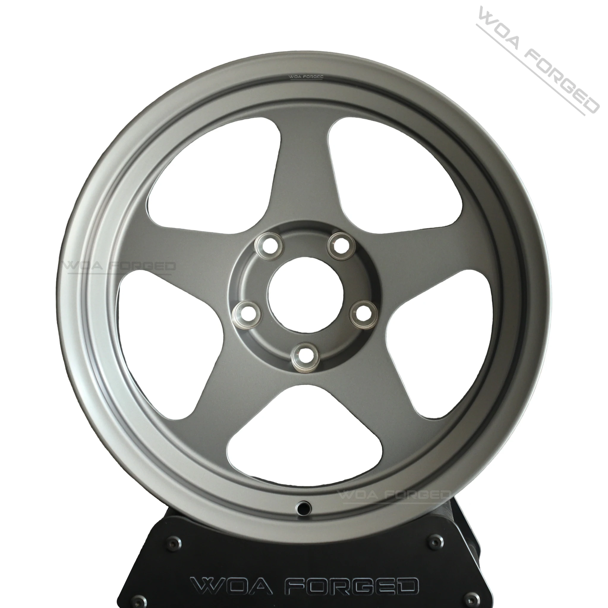 Vintage JDM Style Matte Silver 5-Spoke Forged Wheels 4x100/5x114.3 for Corolla Civic AE86 Silvia S13 Golf Mk1 Honda EG Toyota
Vintage JDM Style Matte Silver 5-Spoke Forged Wheels 4x100/5x114.3 for Corolla Civic AE86 Silvia S13 Golf Mk1 Honda EG Toyota