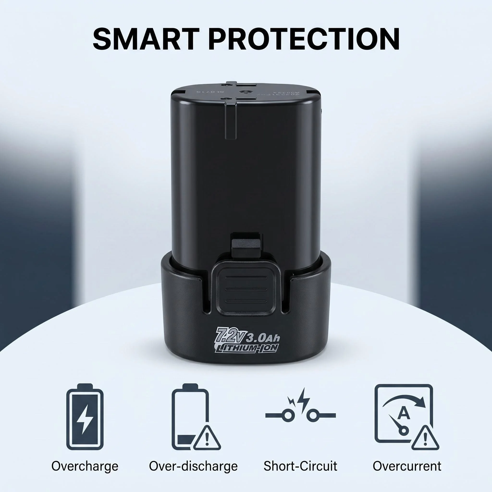Original 3.0Ah 7.2V For Makita BL7010 BL0715 DF010 DF012 DF022 Electric Drill Driver 194355-2 194356-3 Power Tool Battery
Original 3.0Ah 7.2V For Makita BL7010 BL0715 DF010 DF012 DF022 Electric Drill Driver 194355-2 194356-3 Power Tool Battery