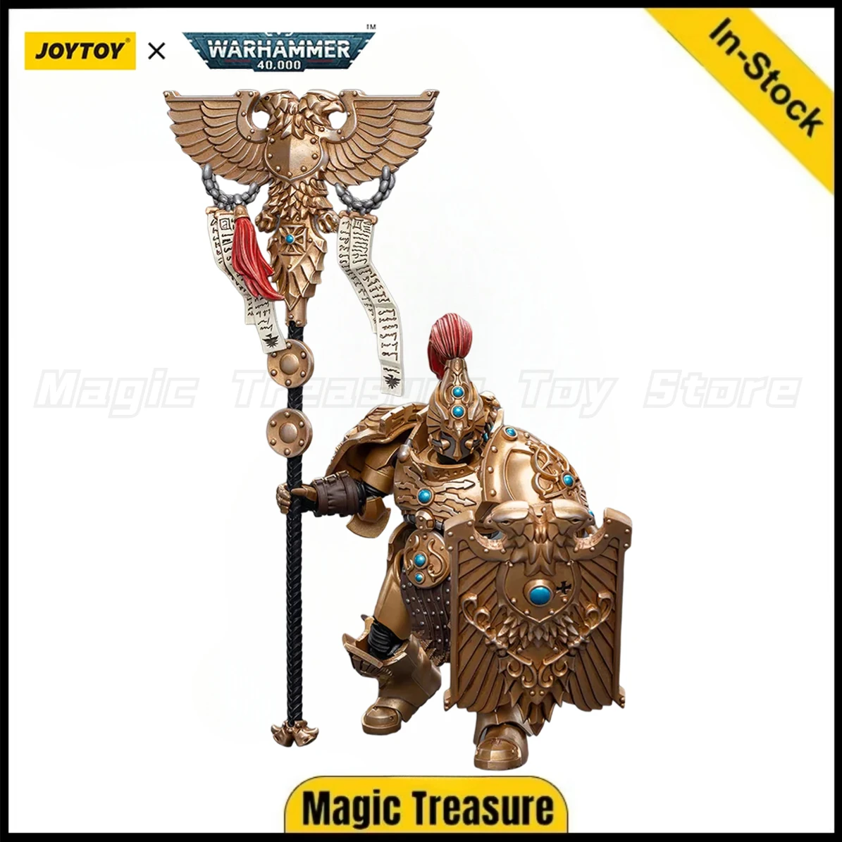 【In Stock】JOYTOY 1/18 Action Figure Warhammer 40K Adeptus Custodes Vexilus Praetor Toys
【In Stock】JOYTOY 1/18 Action Figure Warhammer 40K Adeptus Custodes Vexilus Praetor Toys