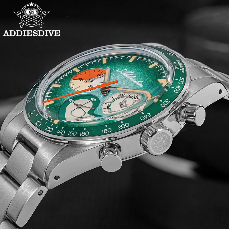 ADDIESDIVE Fashion Quartz Wristwatch 37mm Luxury Bubble Mirror Aluminum Bezel Chronograph 100m Waterproof Luminous Men Watch New
ADDIESDIVE Fashion Quartz Wristwatch 37mm Luxury Bubble Mirror Aluminum Bezel Chronograph 100m Waterproof Luminous Men Watch New