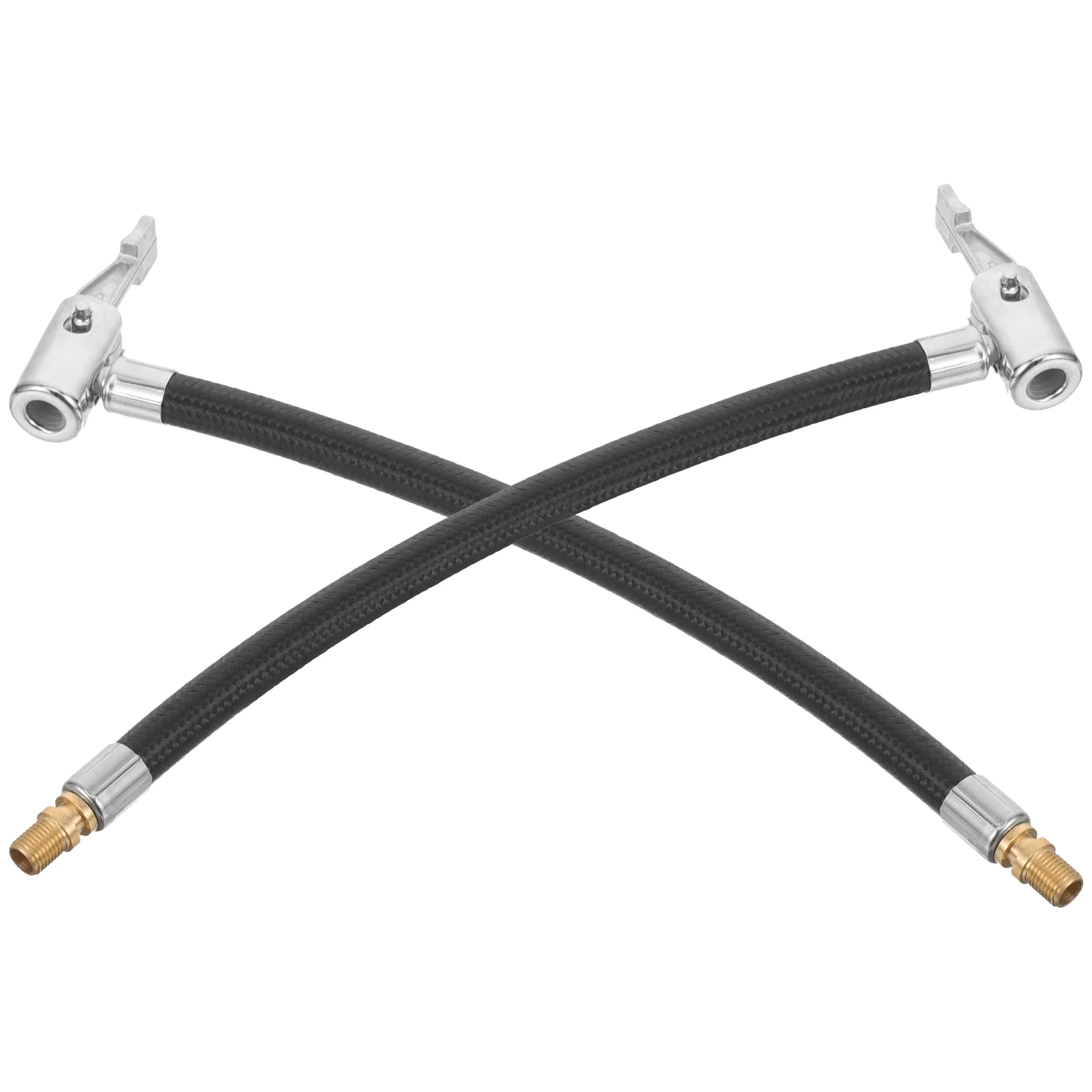 2 Pcs Air Inflator Tube Pipe Pump Extension Cord for Car Cords Gas Hose Cable Nozzle
2 Pcs Air Inflator Tube Pipe Pump Extension Cord for Car Cords Gas Hose Cable Nozzle
