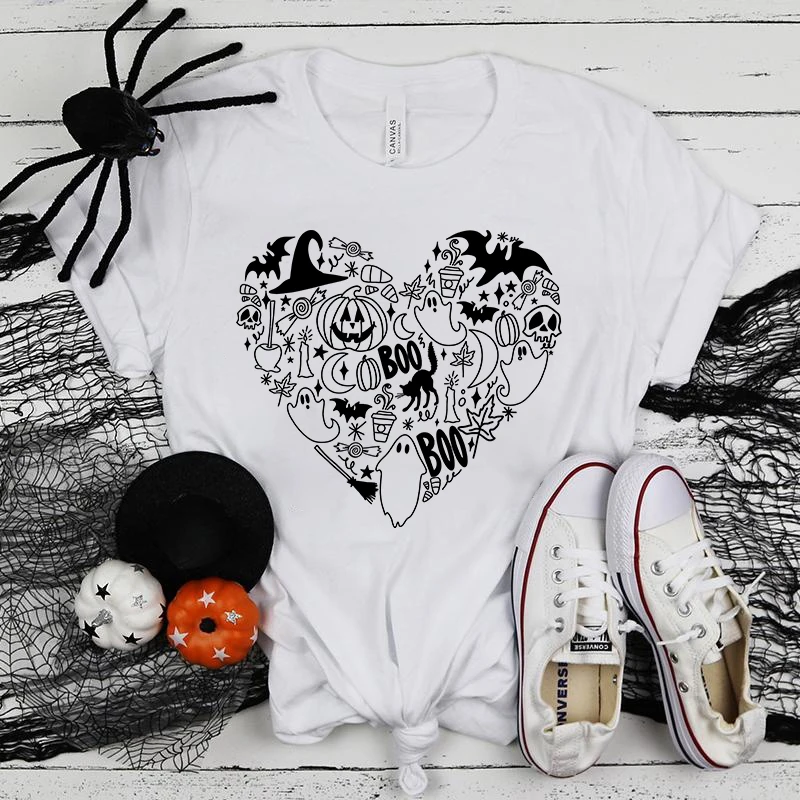 (Premium T-shirt)Hot Halloween Boo Pumpkin Love Printed T Shirts Casual Tops Summer Short Sleeve Harajuku T Shirts(Fast Delivery
(Premium T-shirt)Hot Halloween Boo Pumpkin Love Printed T Shirts Casual Tops Summer Short Sleeve Harajuku T Shirts(Fast Delivery