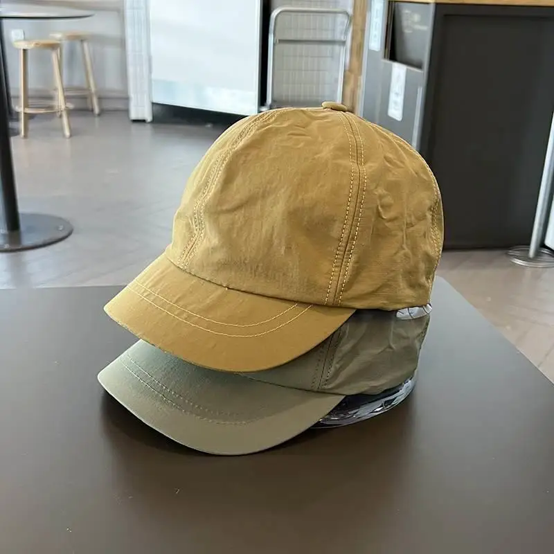 American Retro Khaki Quick Dry Short Brim Baseball Cap Unisex Street Style Full Sealed Mouth Sunguard Hat for Men And Women
American Retro Khaki Quick Dry Short Brim Baseball Cap Unisex Street Style Full Sealed Mouth Sunguard Hat for Men And Women