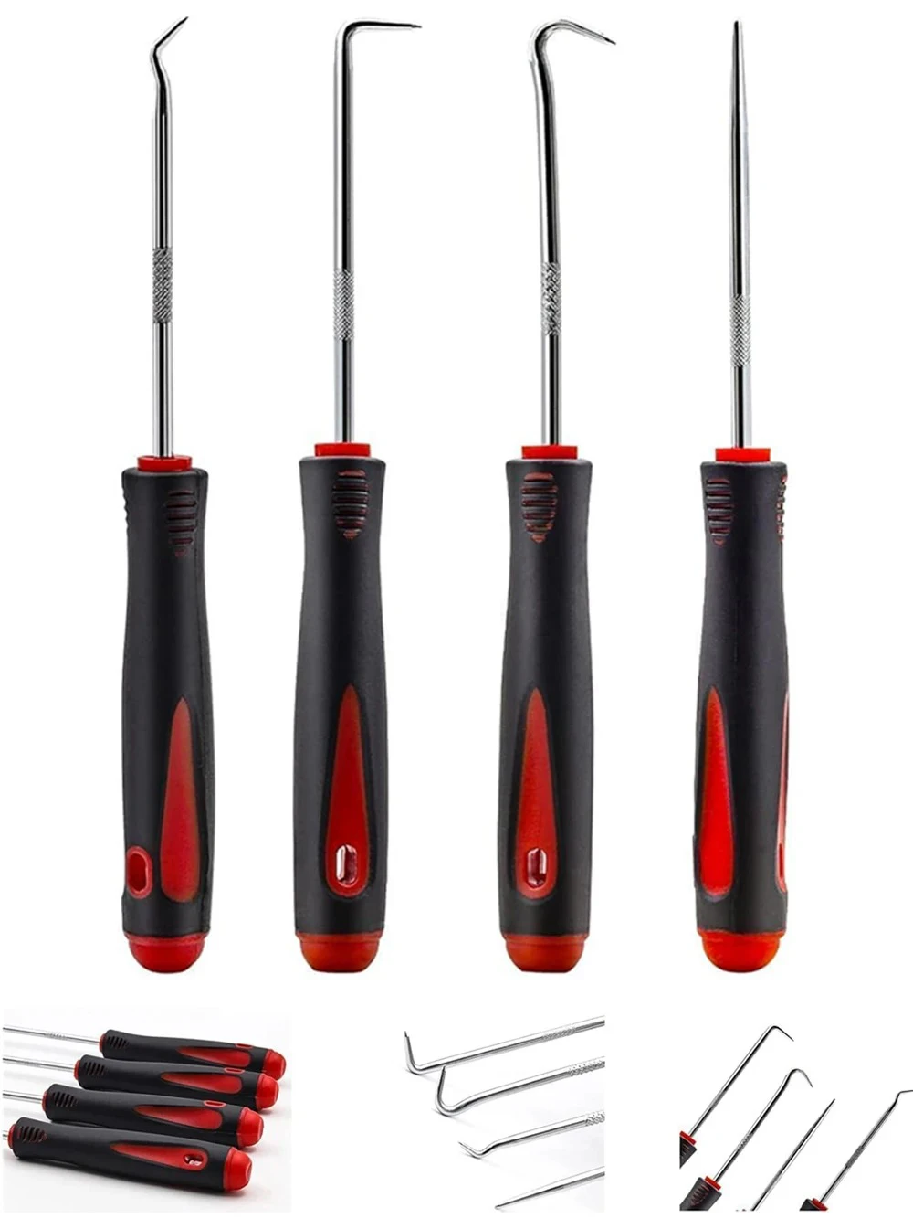 4-piece 160mm Household Car Oil Seal Screwdriver Set Detachable Hook Set Multifunctional Cleaning and Repair EDC Tool
4-piece 160mm Household Car Oil Seal Screwdriver Set Detachable Hook Set Multifunctional Cleaning and Repair EDC Tool