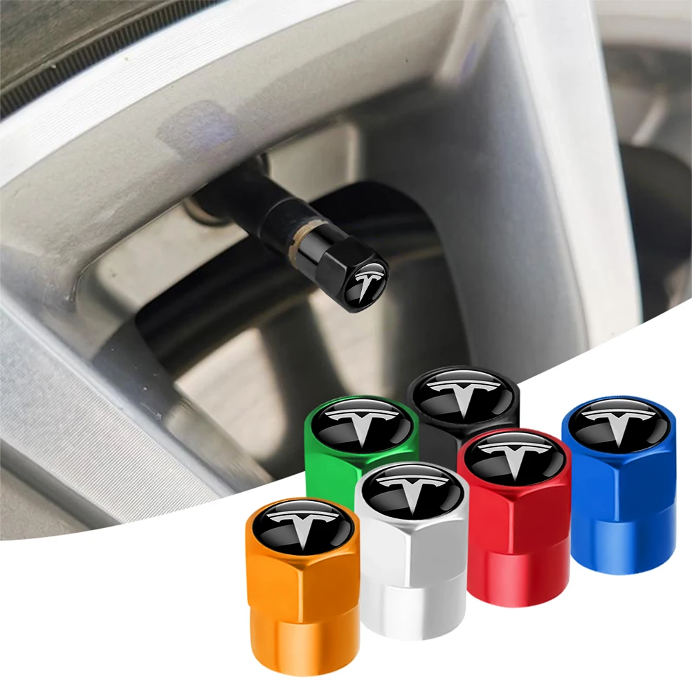 4Pcs/set Car Styling Aluminium Alloy Wheel Tire Valve Cover Caps Auto Accessories For Tesla Model 3 Model Y Model S Model X
4Pcs/set Car Styling Aluminium Alloy Wheel Tire Valve Cover Caps Auto Accessories For Tesla Model 3 Model Y Model S Model X