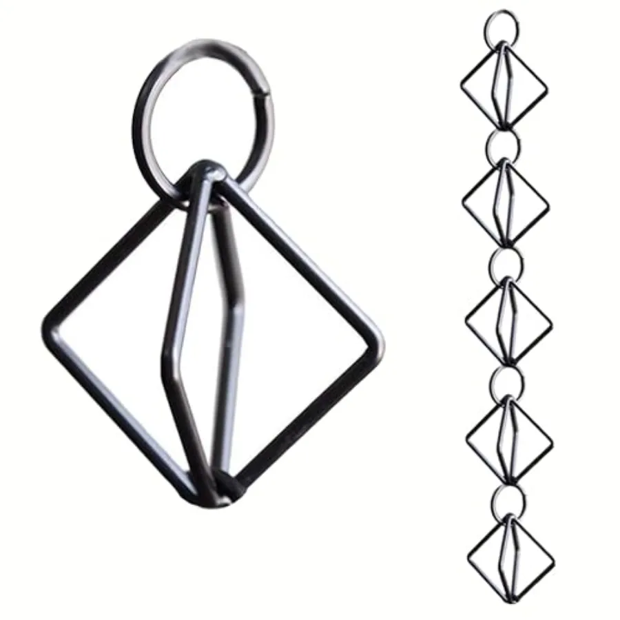 Rain chains for gutters outdoor, 8.5 Ft Silver Aluminum Rains Chains, Gutter Chain Downspout Rain Catcher, Decorative Rainchain
Rain chains for gutters outdoor, 8.5 Ft Silver Aluminum Rains Chains, Gutter Chain Downspout Rain Catcher, Decorative Rainchain