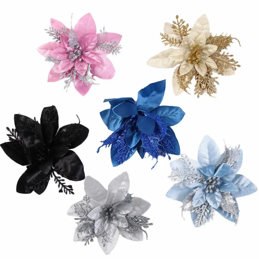 5Pcs/set Festival Sparkling Artificial Christmas Flowers Fake DIY Fake Flowers Handmade Christmas Wreath Accessories Home
5Pcs/set Festival Sparkling Artificial Christmas Flowers Fake DIY Fake Flowers Handmade Christmas Wreath Accessories Home