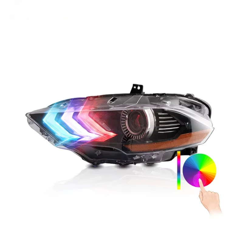 LED Headlights With Dynamic Turn RGB Headlamp 2018- up Car Head Light for Sixth Generation Ford Mustang Front Lamp
LED Headlights With Dynamic Turn RGB Headlamp 2018- up Car Head Light for Sixth Generation Ford Mustang Front Lamp