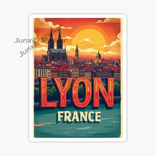France Lyon Flag National Vinyl Self-Adhesive Car Sticker Waterproof Car Accessories Decal
France Lyon Flag National Vinyl Self-Adhesive Car Sticker Waterproof Car Accessories Decal