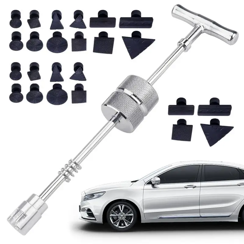 25pcs Car Dent Puller Aluminum Alloy Automotive Body Dent Removal Kit Portable Nylon Dent Puller Repair Tool For Car Accessories
25pcs Car Dent Puller Aluminum Alloy Automotive Body Dent Removal Kit Portable Nylon Dent Puller Repair Tool For Car Accessories