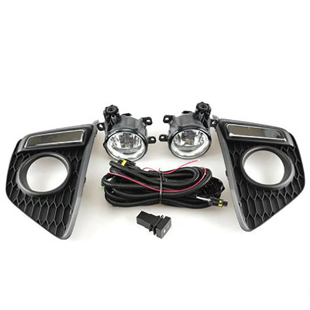 Car LED DRL Fog Lamps Light Clear Fog Lights with Harness for Honda FIT/JAZZ 2014-2017 Accessories
Car LED DRL Fog Lamps Light Clear Fog Lights with Harness for Honda FIT/JAZZ 2014-2017 Accessories