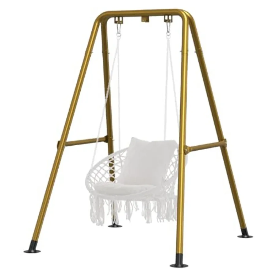 Hammock Chair StandHeavy-Duty Steel Hammock Stand 300LBS Multi-Use Swing Stand for Outdoor Indoor Hammock Chair not Include Gol
Hammock Chair StandHeavy-Duty Steel Hammock Stand 300LBS Multi-Use Swing Stand for Outdoor Indoor Hammock Chair not Include Gol