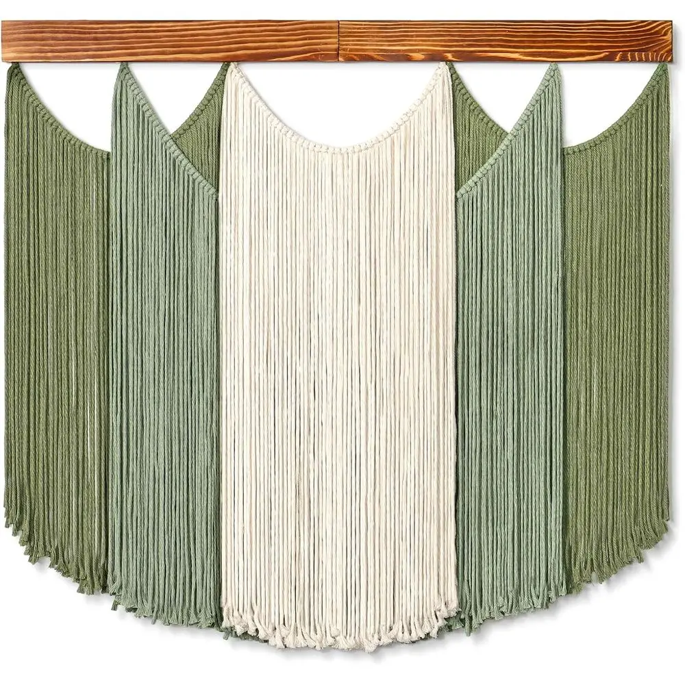 Dremisland e Wall Hanging Dip-Dyed Large Boho Wall Decor Yarn Tapestry Handmade Sage Green Woven Tapestry Wall Art Decorations o
Dremisland e Wall Hanging Dip-Dyed Large Boho Wall Decor Yarn Tapestry Handmade Sage Green Woven Tapestry Wall Art Decorations o