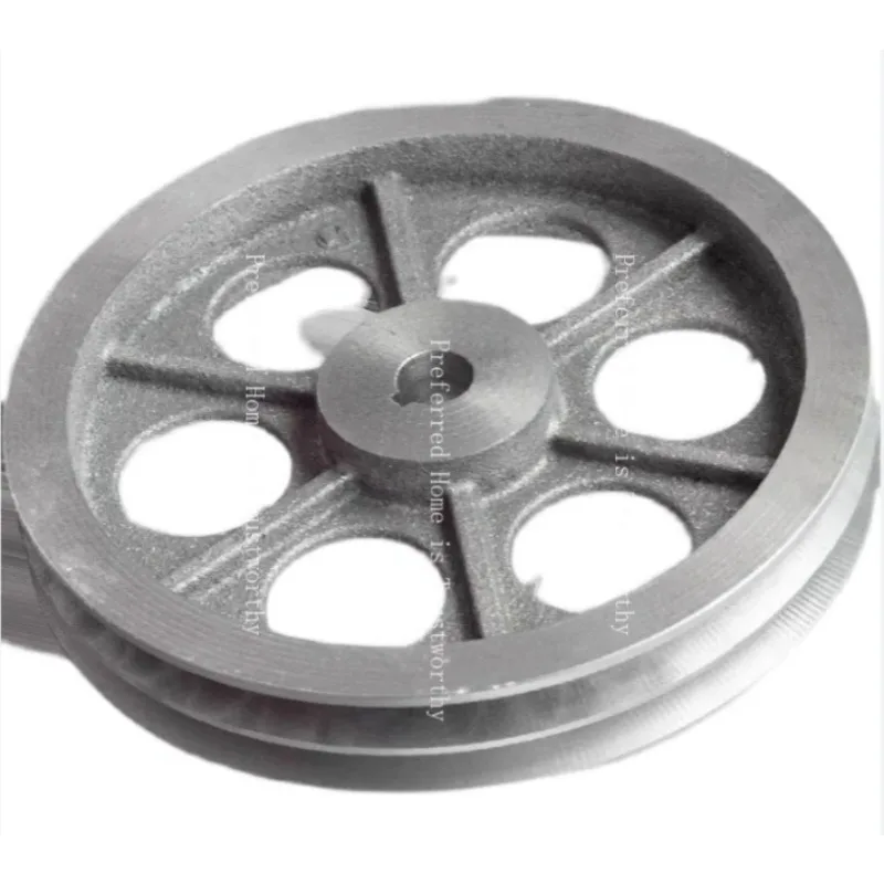 Suitable for B2-250 Triangular Pulley B-type Double Groove Outer Diameter 250mm Cast Iron Motor with Disc Motor Accessories
Suitable for B2-250 Triangular Pulley B-type Double Groove Outer Diameter 250mm Cast Iron Motor with Disc Motor Accessories