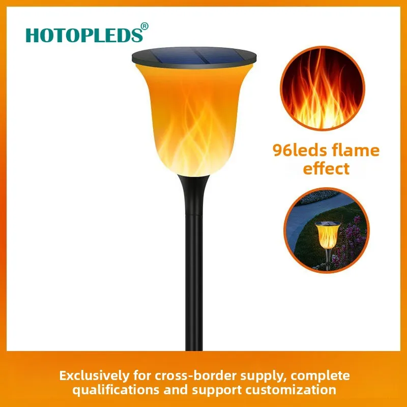 Solar Flame Light Garden Torch Torch 96LED Outdoor Plug-in Garden Landscape Decoration Candle Manufacturer
Solar Flame Light Garden Torch Torch 96LED Outdoor Plug-in Garden Landscape Decoration Candle Manufacturer