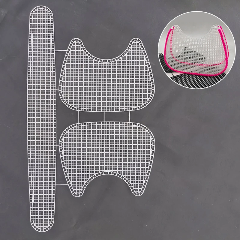Underarm Bag Mesh Knitting Lining Weaving Plastic Mesh Sheet Accessories Velvet DIY Trim Tools
Underarm Bag Mesh Knitting Lining Weaving Plastic Mesh Sheet Accessories Velvet DIY Trim Tools