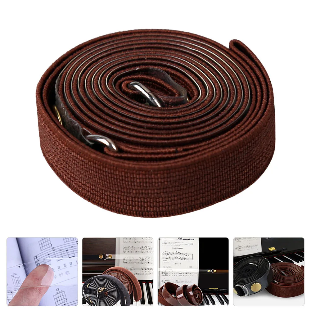 Piano Sheet Holding Band Transparent Music Score Fixing Belt Portable Page Holder For Books Manuals Performance Accessories
Piano Sheet Holding Band Transparent Music Score Fixing Belt Portable Page Holder For Books Manuals Performance Accessories