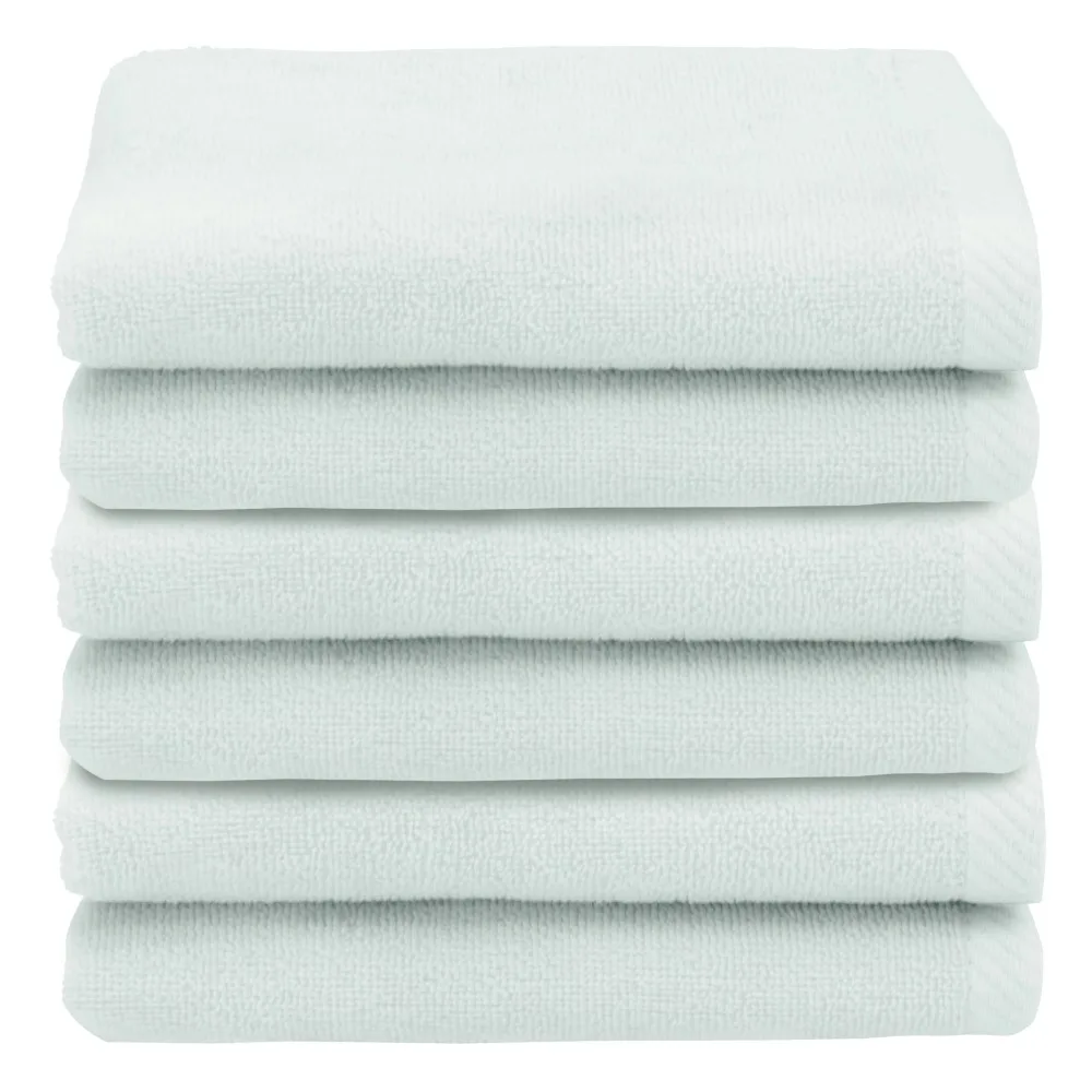 Authentic Hotel and Spa 100% Turkish Cotton Ediree Fingertip Towels - Set of 6 Aqua
Authentic Hotel and Spa 100% Turkish Cotton Ediree Fingertip Towels - Set of 6 Aqua