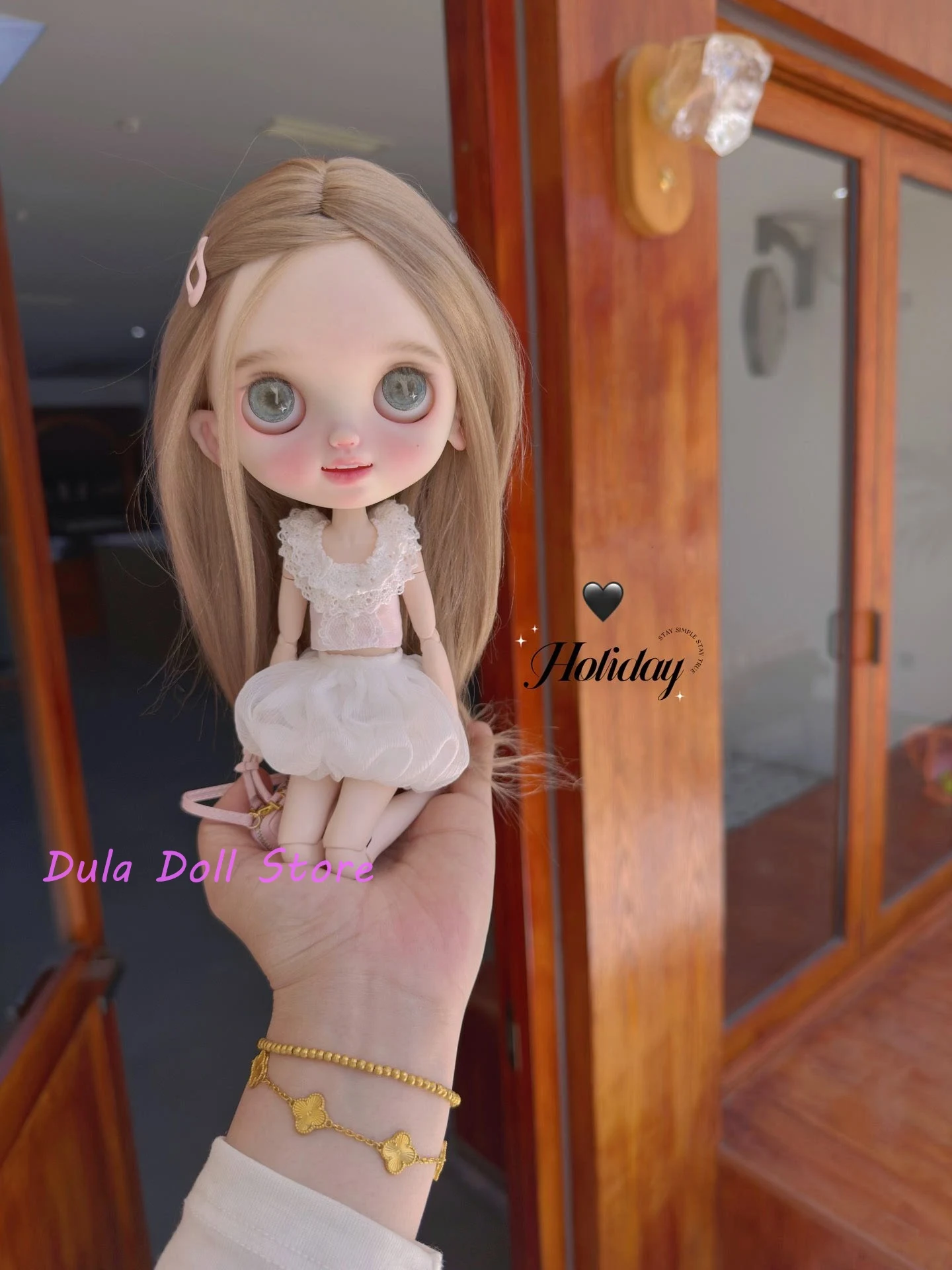 Dula Doll Clothes for Blythe Pink top gauze bud skirt ob24 ob22 Diandian Azone Licca ICY JerryB 1/6 Bjd Doll
Dula Doll Clothes for Blythe Pink top gauze bud skirt ob24 ob22 Diandian Azone Licca ICY JerryB 1/6 Bjd Doll