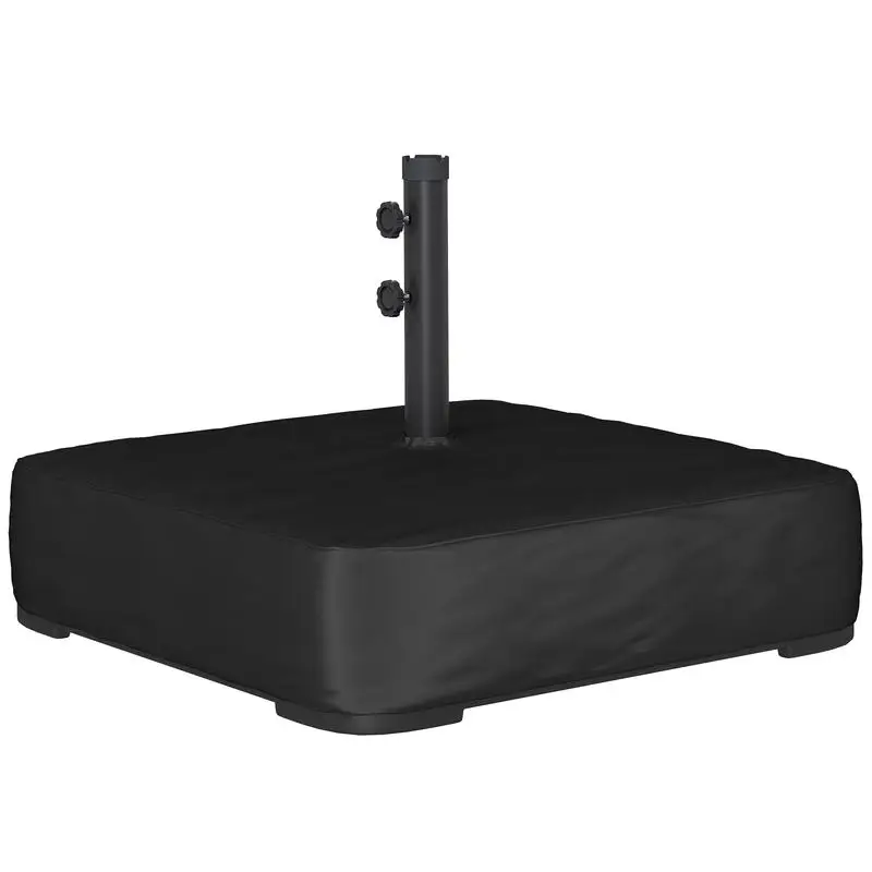 Garden Parasol Base 80 kg Sand Filled Heavy Duty Stand for Cantilever Umbrellas and 48 mm Poles Black
Garden Parasol Base 80 kg Sand Filled Heavy Duty Stand for Cantilever Umbrellas and 48 mm Poles Black