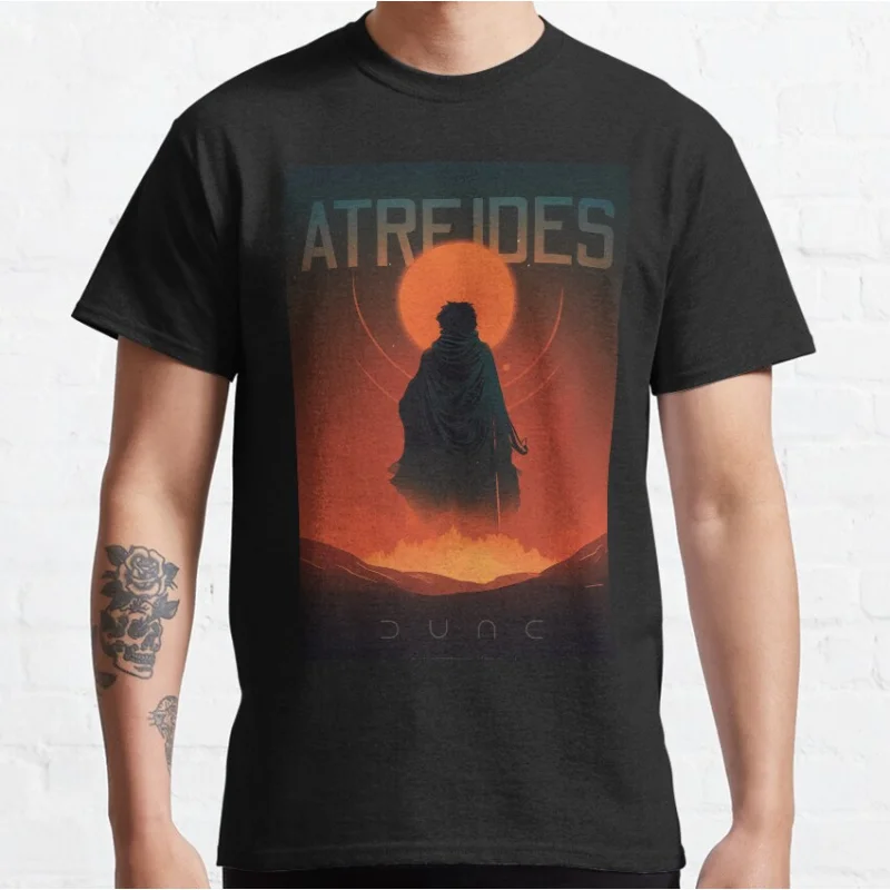 Atreides 0103 Dunes of Arrakis Dune worm Sandworm sic fi Gift t shirt for man Large size Tops100% cotton printed mens Clothes
Atreides 0103 Dunes of Arrakis Dune worm Sandworm sic fi Gift t shirt for man Large size Tops100% cotton printed mens Clothes