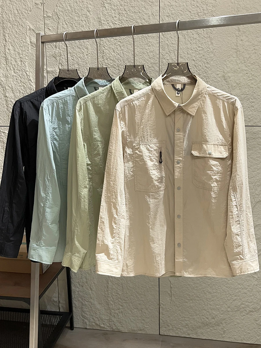 Lightweight Quick-Dry Breathable Outdoor Function Loose Fit Long Sleeve Collared Shirt for Men Casual Style Polyester Fiber
Lightweight Quick-Dry Breathable Outdoor Function Loose Fit Long Sleeve Collared Shirt for Men Casual Style Polyester Fiber