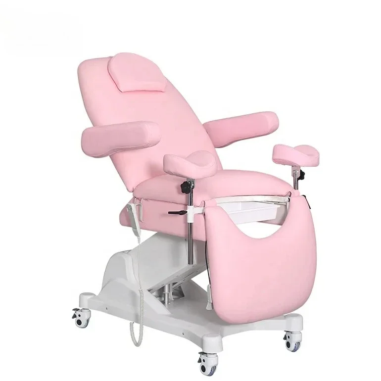 Electric Gynecology Chair Examination Bed with Wheels Hospital Furniture Wholesale Medical Equipment
Electric Gynecology Chair Examination Bed with Wheels Hospital Furniture Wholesale Medical Equipment