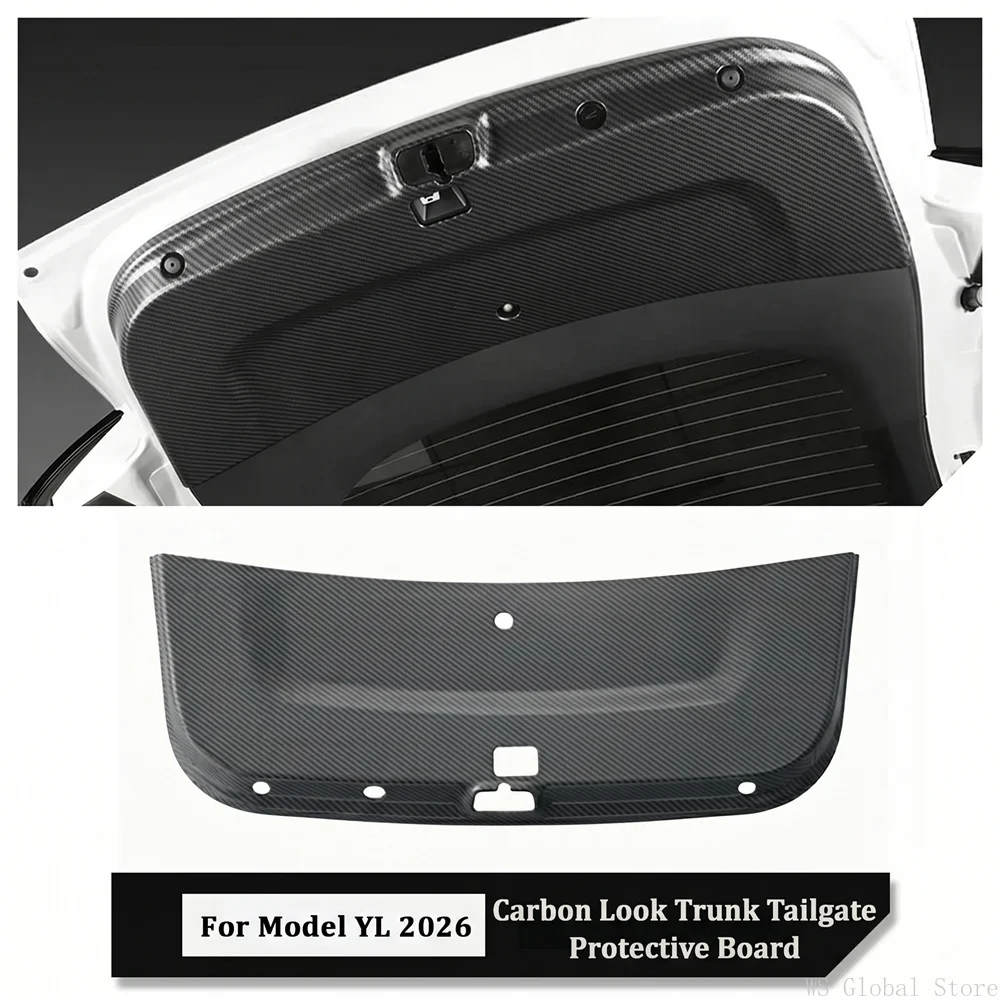For Tesla Model YL Launch 2026 TPE Rear Trunk Door Anti-dirt Mat Trunk Tailgate Protection Pad Floor Mat Wear-resistant Foot Pad
For Tesla Model YL Launch 2026 TPE Rear Trunk Door Anti-dirt Mat Trunk Tailgate Protection Pad Floor Mat Wear-resistant Foot Pad