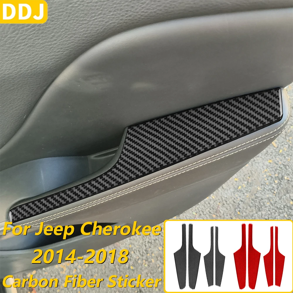Soft Carbon Fiber Front Rear Inner Door Armrest Panel Trim Cover For Jeep Cherokee 2014-2018 Interior Accessories Decoration
Soft Carbon Fiber Front Rear Inner Door Armrest Panel Trim Cover For Jeep Cherokee 2014-2018 Interior Accessories Decoration