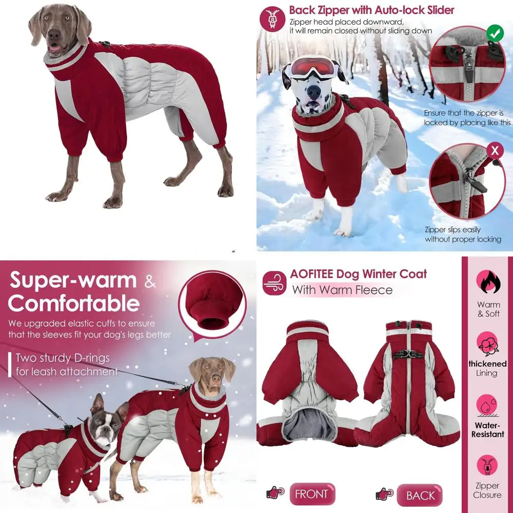 Флисовая куртка для собак на все тело со встроенными ремнями, ветрозащитная и светоотражающая, зимний комбинезон для домашних животных на 4 ножках, XL, рождественский красный
Флисовая куртка для собак на все тело со встроенными ремнями, ветрозащитная и светоотражающая, зимний комбинезон для домашних животных на 4 ножках, XL, рождественский красный