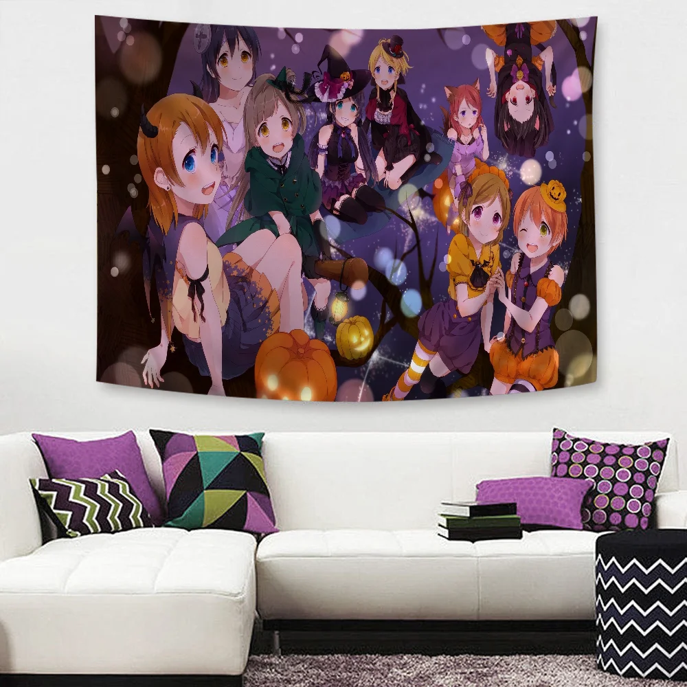Halloween Anime Anime Tapestry Hippie Flower Wall Carpets Dorm Decor Cheap Hippie Wall Hanging
Halloween Anime Anime Tapestry Hippie Flower Wall Carpets Dorm Decor Cheap Hippie Wall Hanging